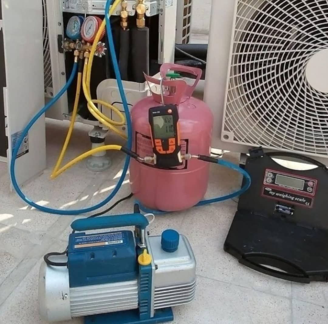 شارژ گاز یخچال در اردبیل